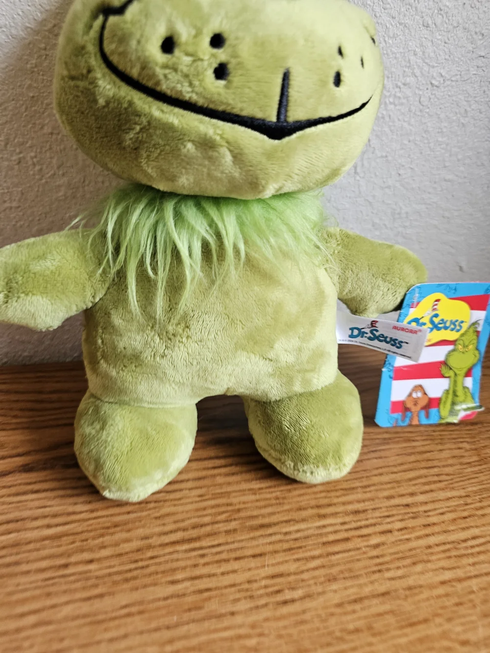 Dr. Seuss The Grinch Plush Toy Stole Christmas 9 Inch New